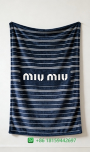 Miumiu Throw Blankets